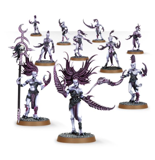 10 Models Warhammer Daemons of Slaanesh Daemonettes of Slaanesh Age of Sigmar